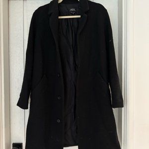 APC Long Black Coat
